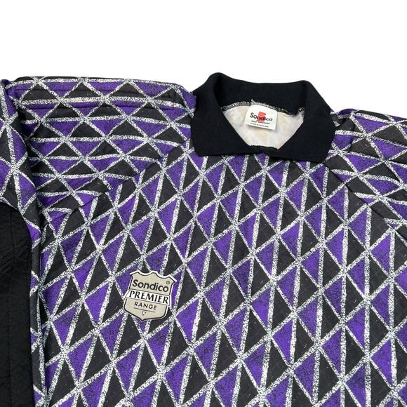 Sondico Premier Soccer Football Collared Padded Goalkeeper Goalie Jersey Medium - Picture 3 of 5